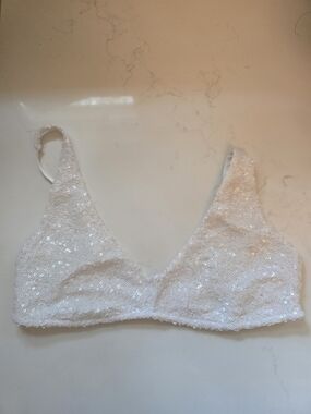 Sequin Bra